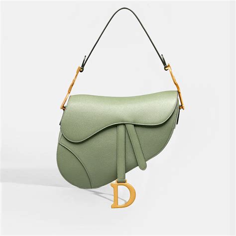 dior saddle green